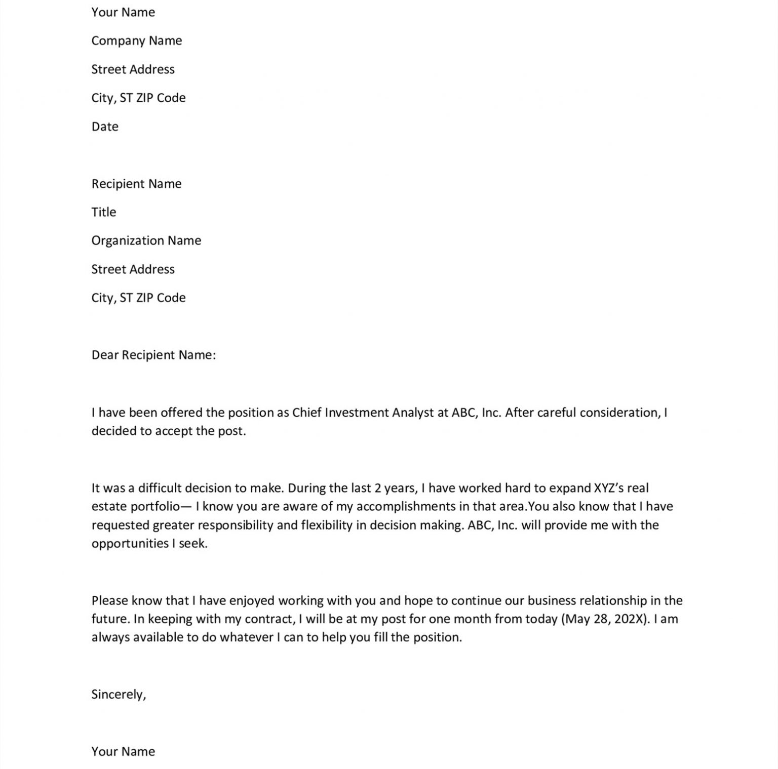 How to Write A Resignation Letter In Email with Sample