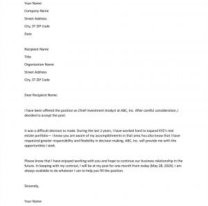 How to Write A Resignation Letter In Email with Sample